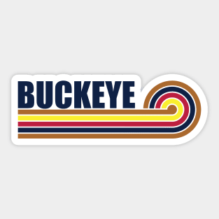 Buckeye Arizona horizontal sunset Sticker